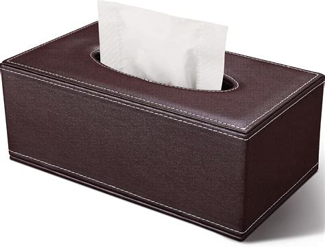 rectangle tissue box cover brushed metal|tissue box cover rectangular large.